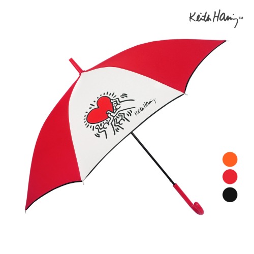 키스해링 하트 장우산